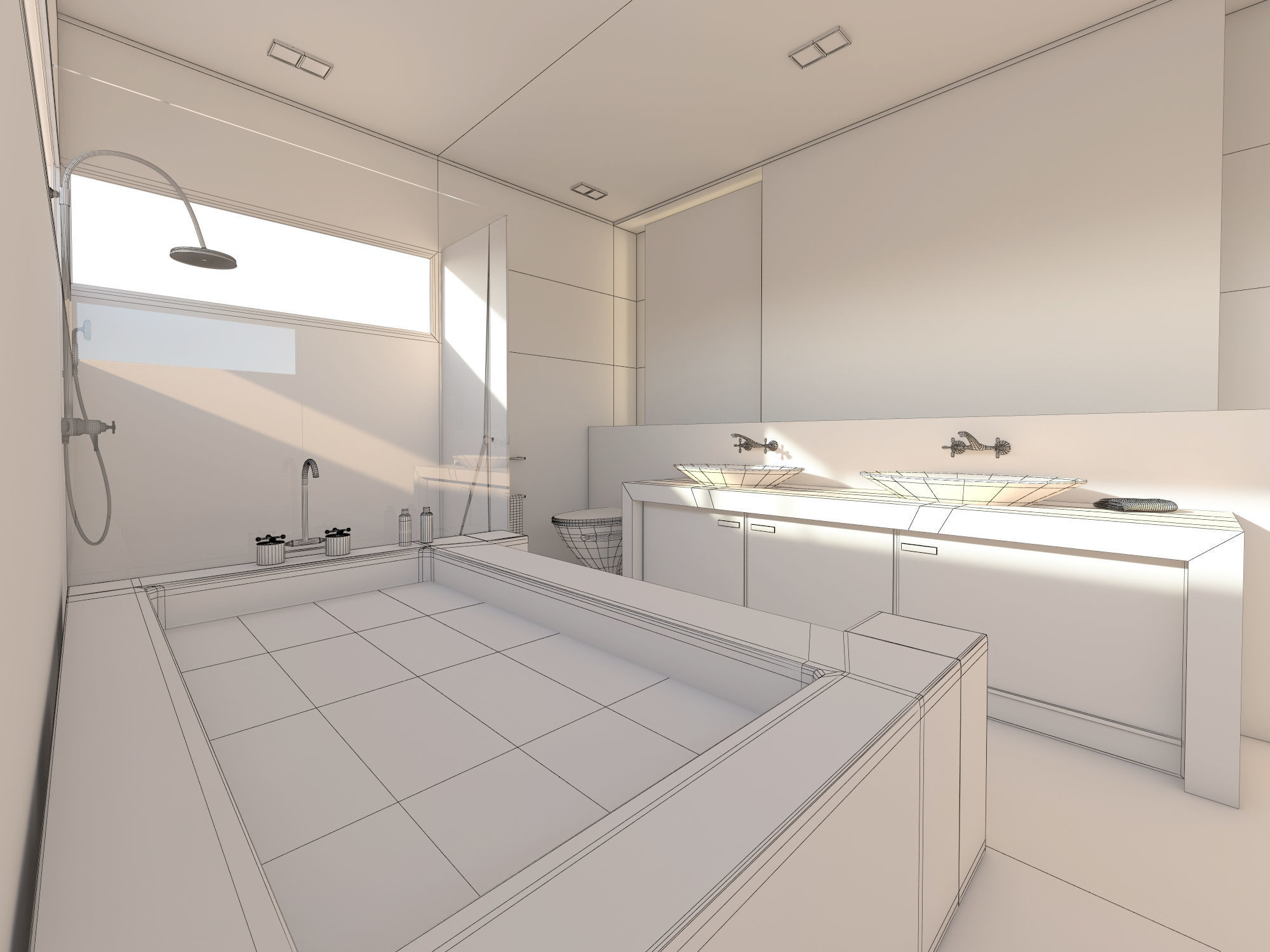 Bathroom 16 3D model_6