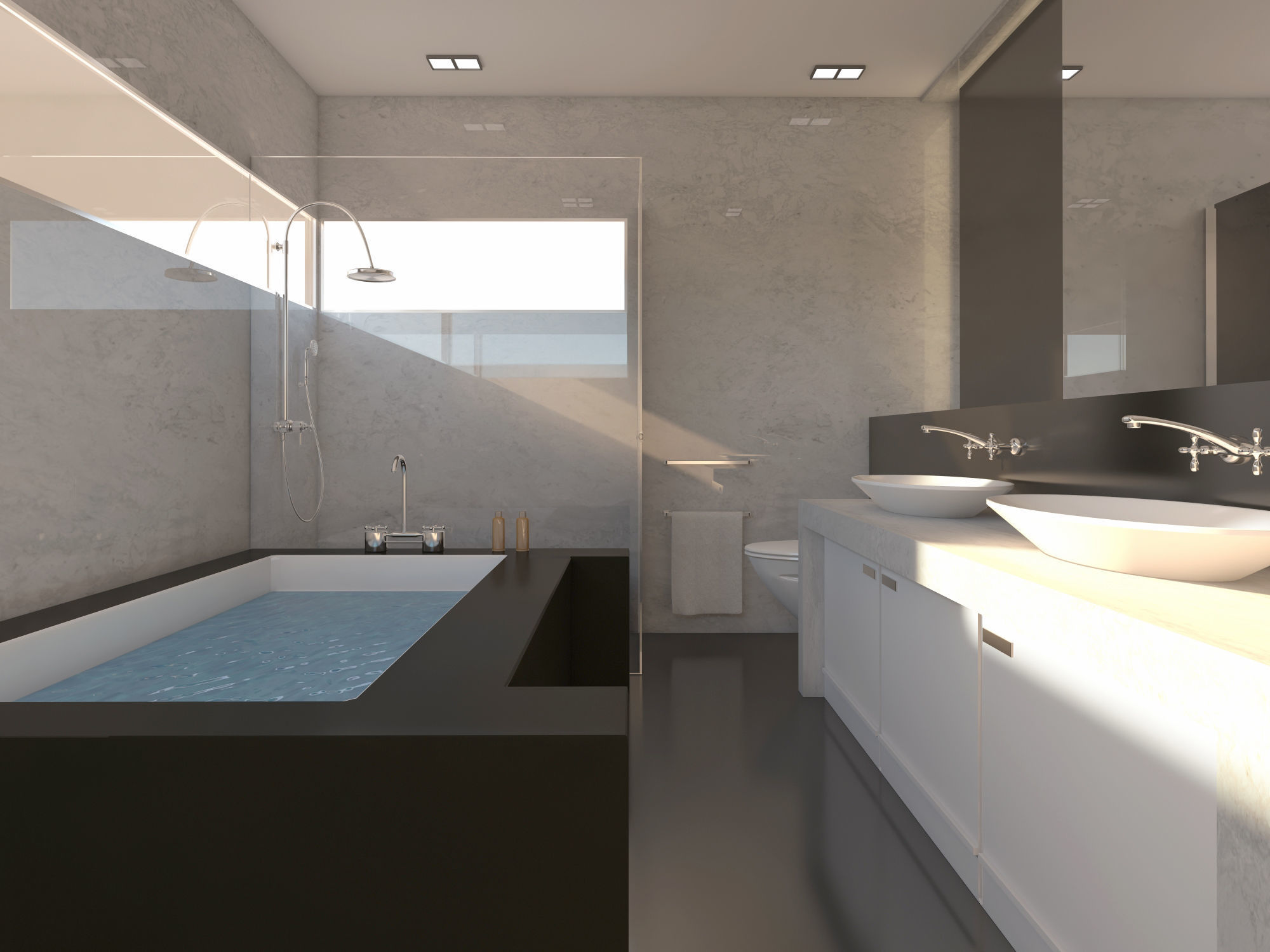 Bathroom 16 3D model_2