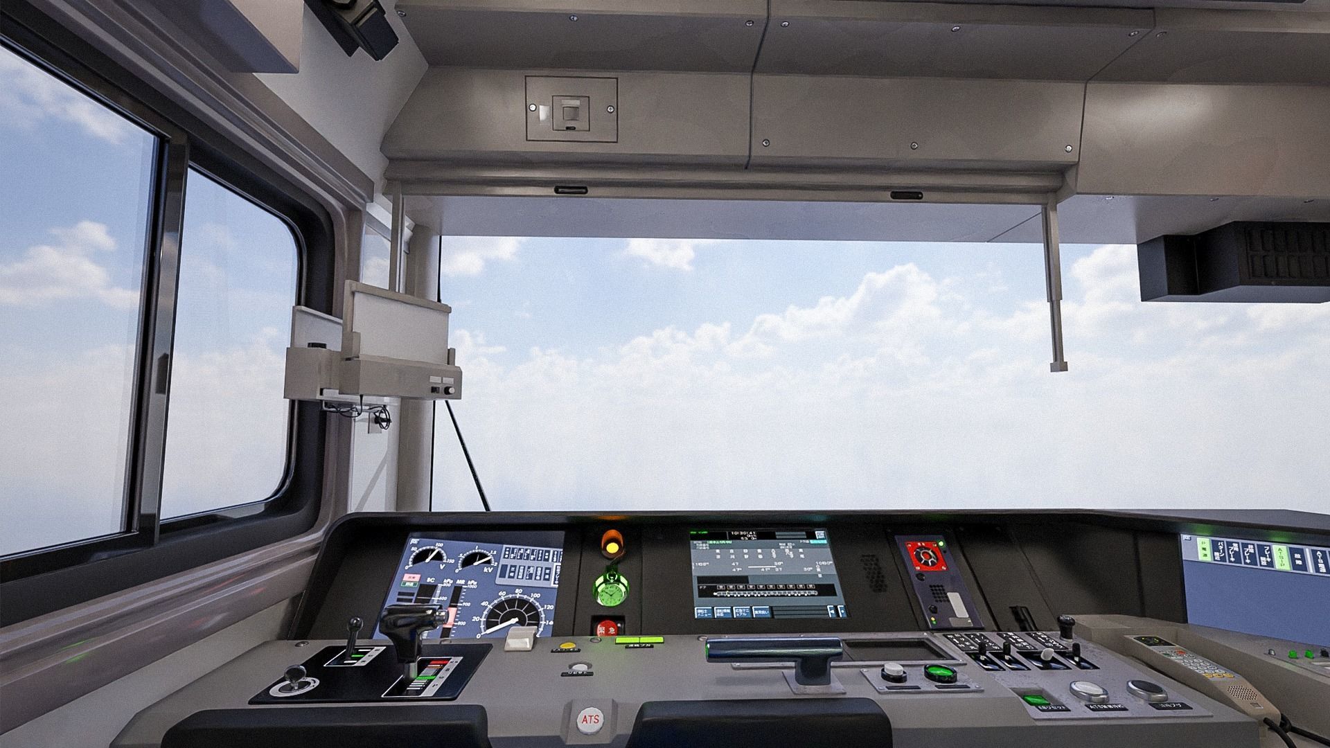 Rigged Train Japanese Yamanote E235 Series  3D model_14