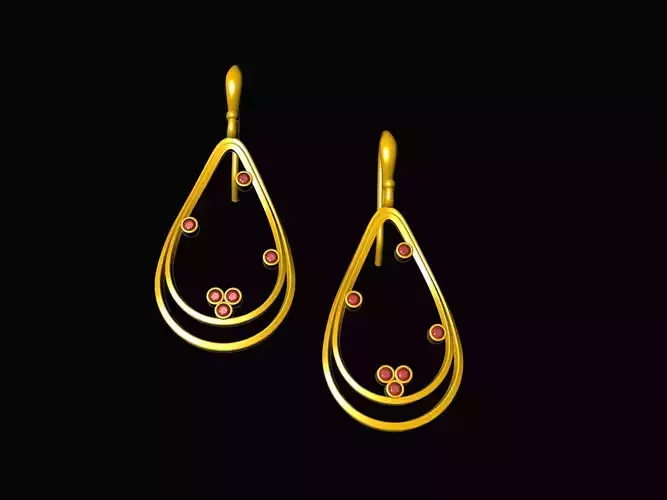 FASHION TWIST DIAMOND EARRINGS STL VERIFIED