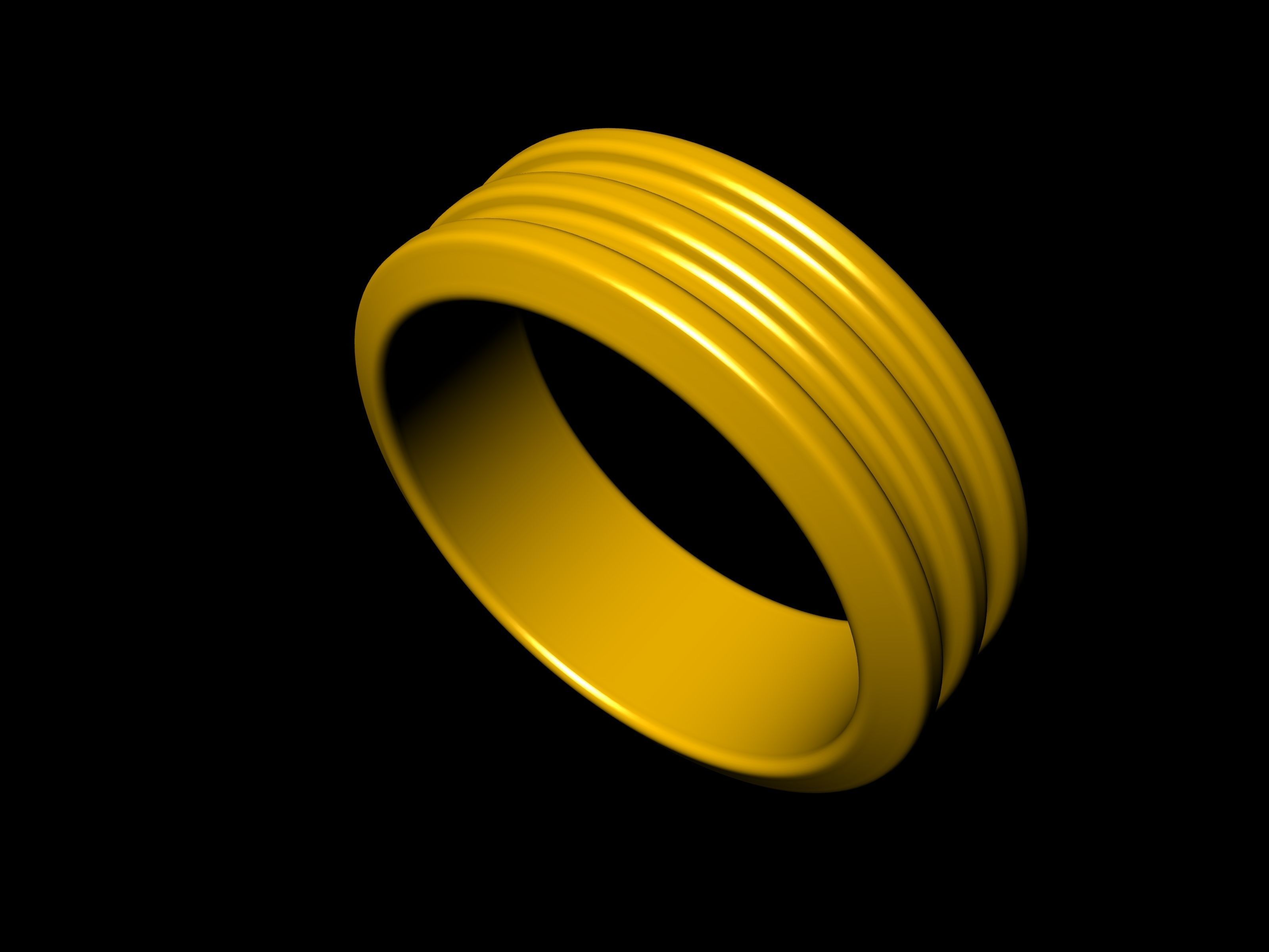 4 sizes wedding band 89343stl verified 3D print model_80