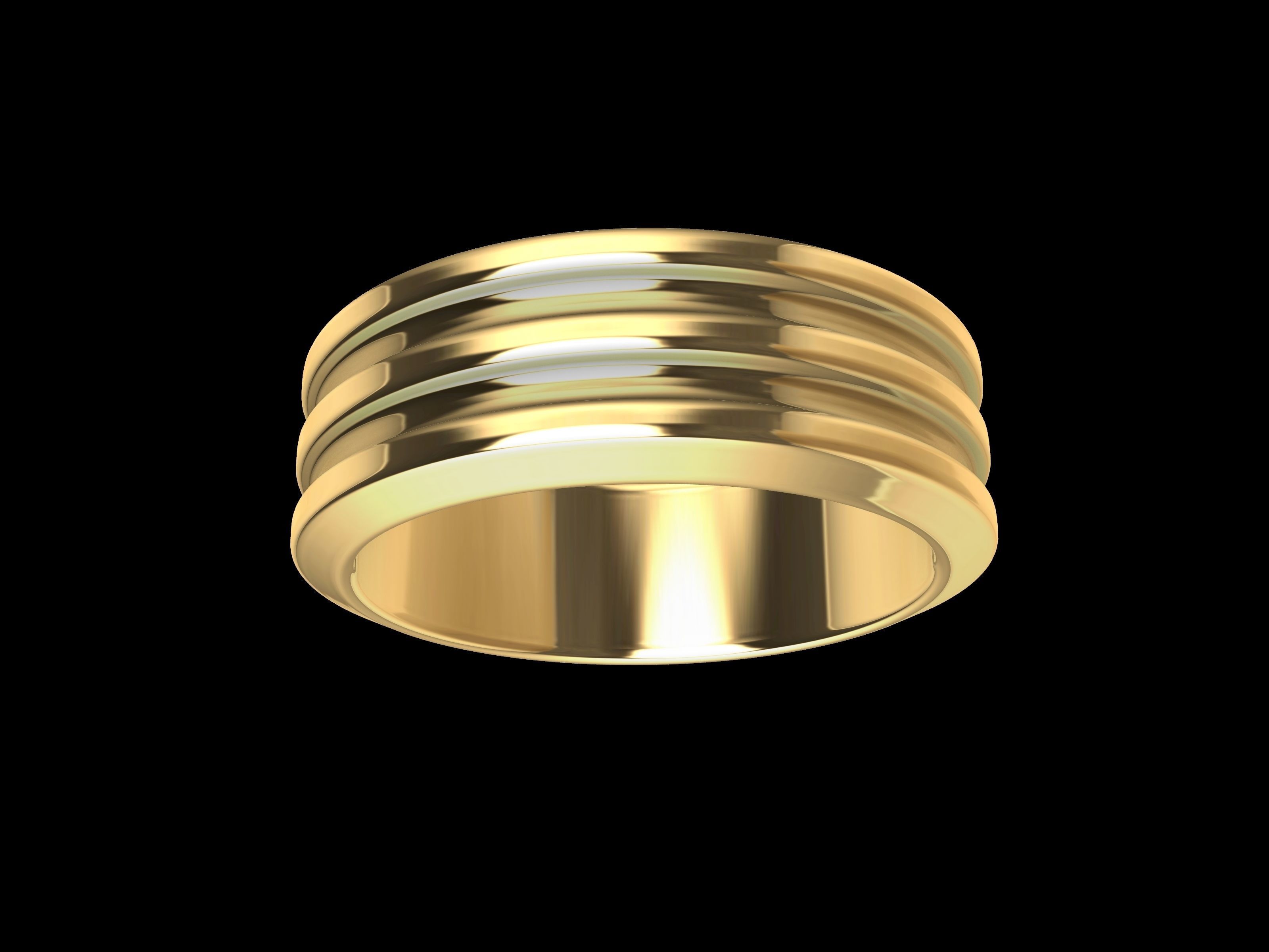 4 sizes wedding band 89343stl verified 3D print model_48