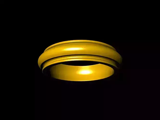 4 sizes wedding band 87878 stl verified