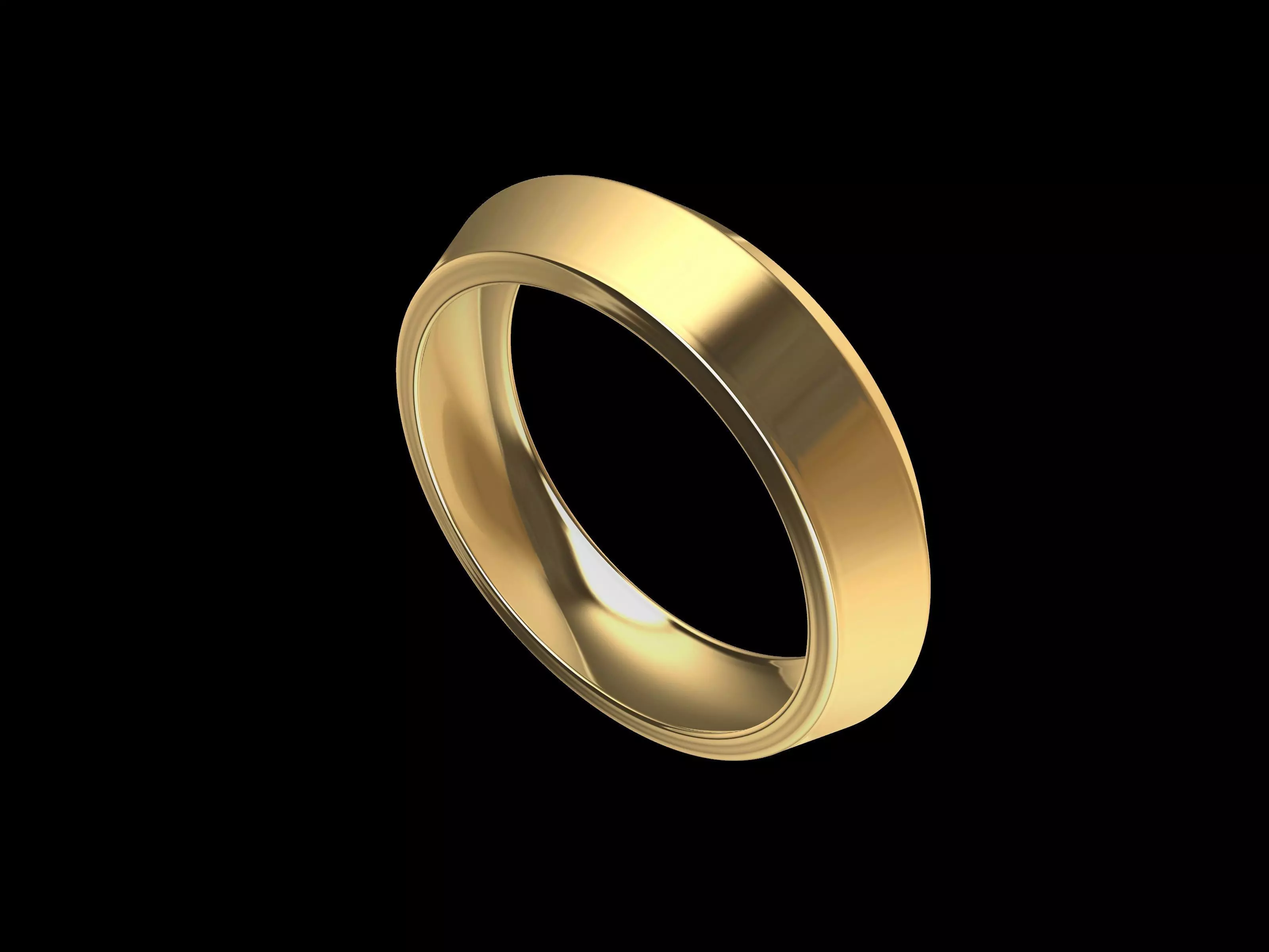 4 sizes wedding band 547689 stl verified 3D print model