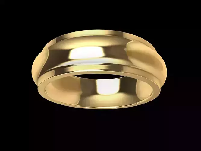 4 sizes wedding band 2389 stl verified