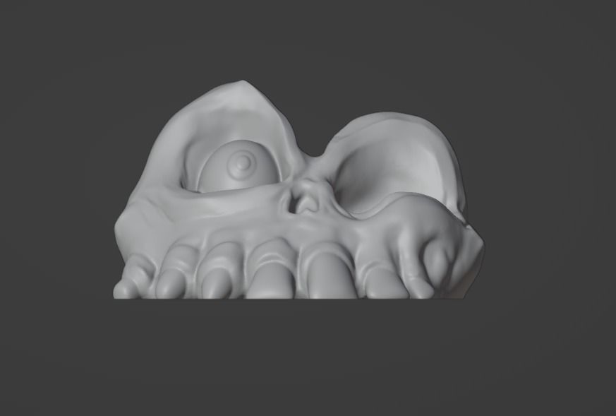 Sir Dan Skull - Medievil - Spooky Skeleton - Printable 3D print model_8