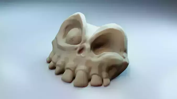 Sir Dan Skull - Medievil - Spooky Skeleton - Printable 3D print model