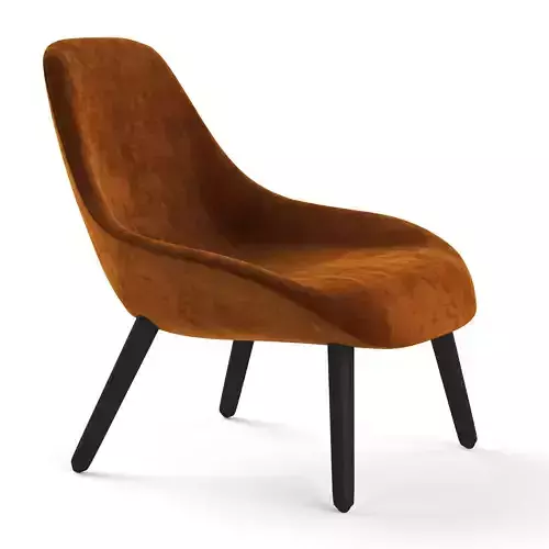 DILMUN lounge chair velvet with legs