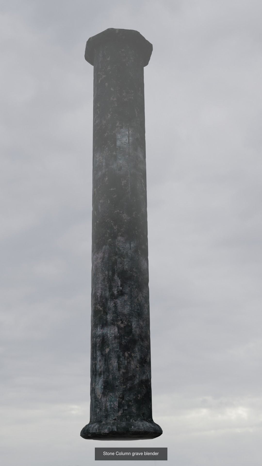 grave stone 3D Model Collection_8