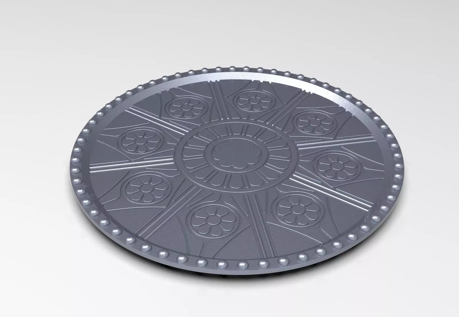 TEA COSTER AND RATH STAND 3D print model_0