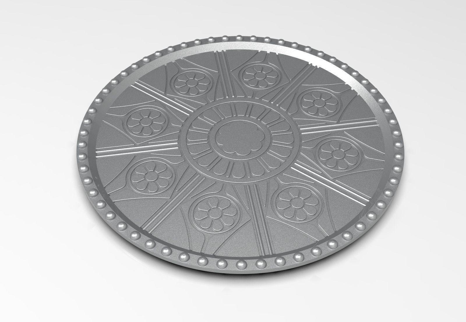 TEA COSTER AND RATH STAND 3D print model_2