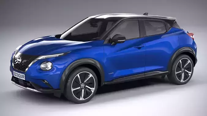 Nissan Juke Hybrid 2022 3D model