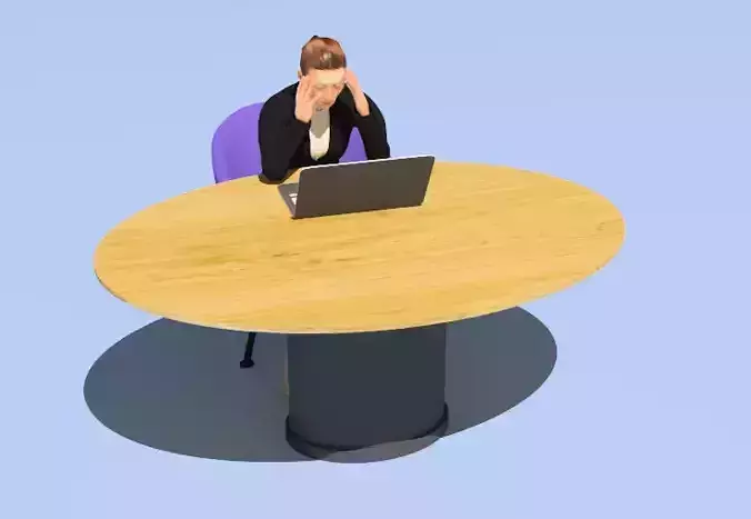 Female Office Worker 2