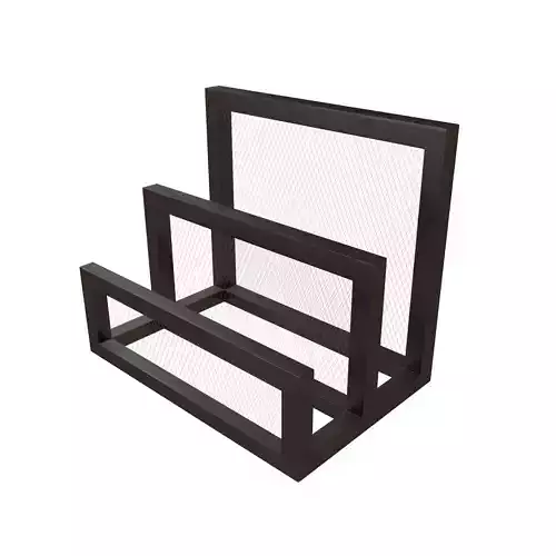 Letter Rack v1 001 Low-poly 3D model
