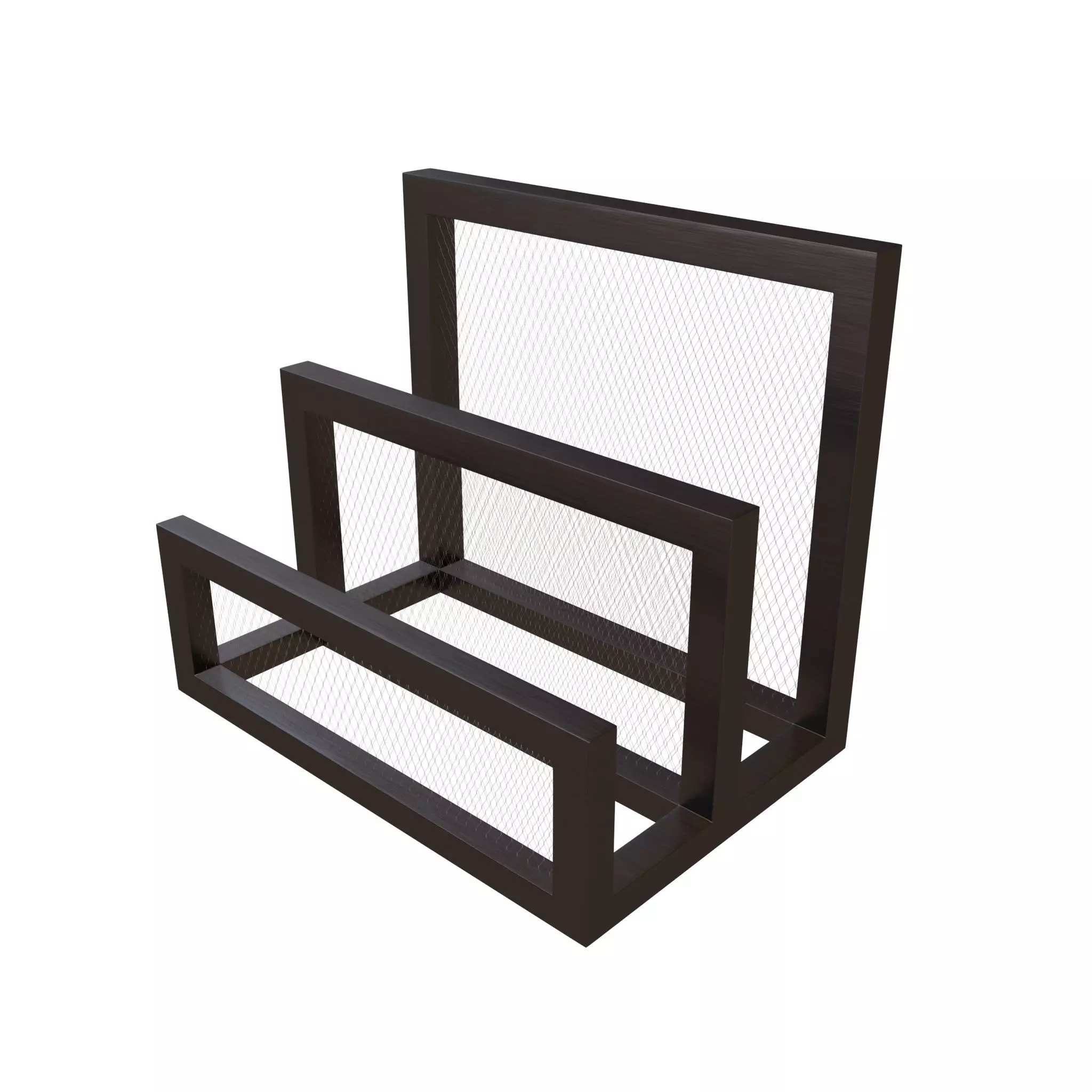 Letter Rack v1 001 Low-poly 3D model