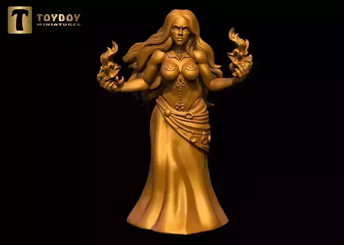 Ececia Fire-Fantasy women vol 2