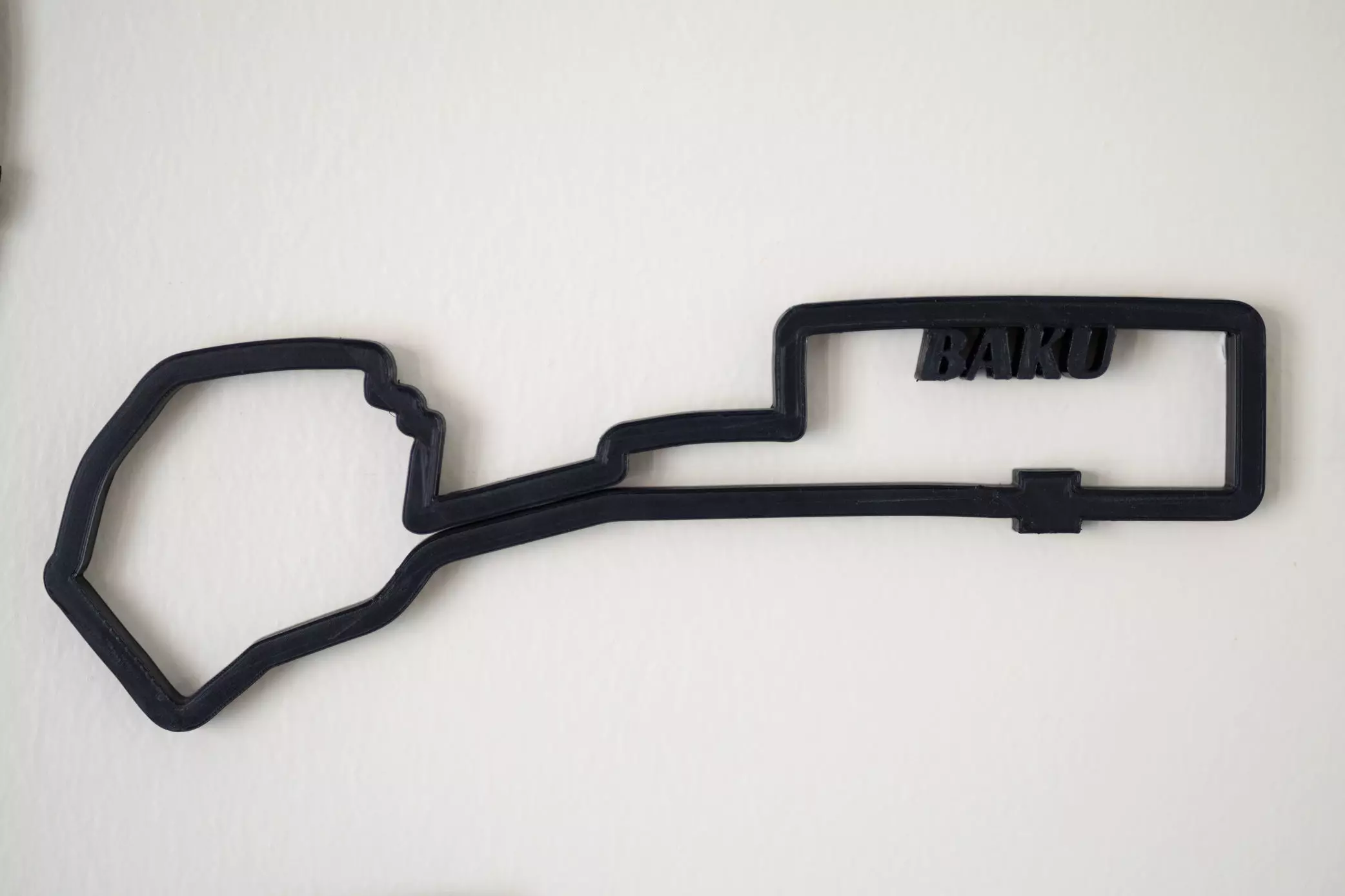 Baku F1 Racing Track 2025 3D print model_0