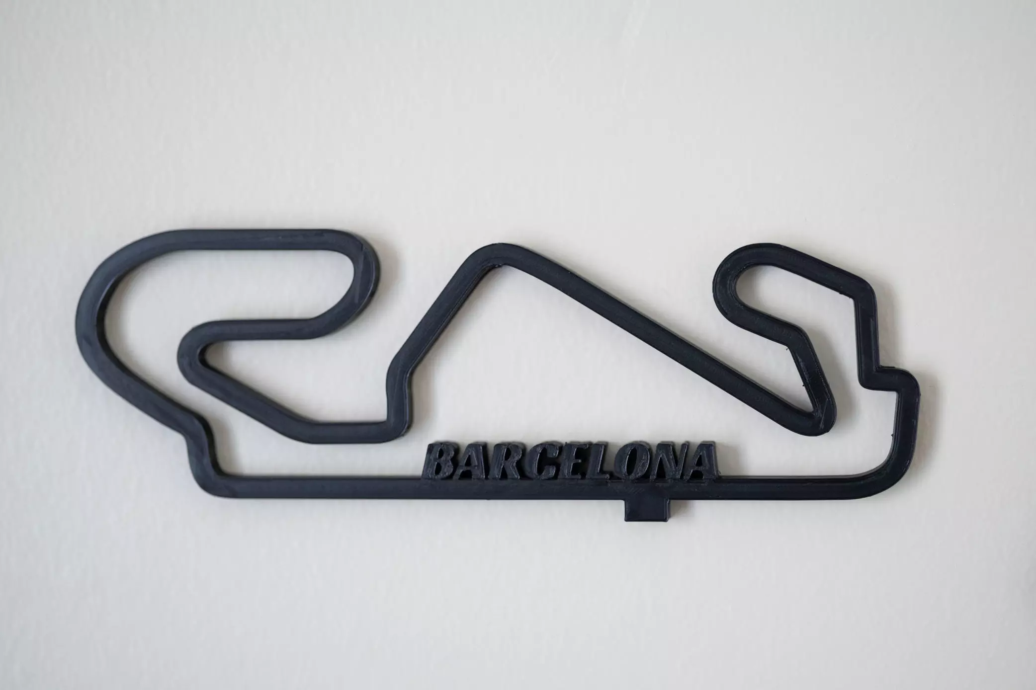 Barcelona F1 Racing Track 2025 3D print model_0