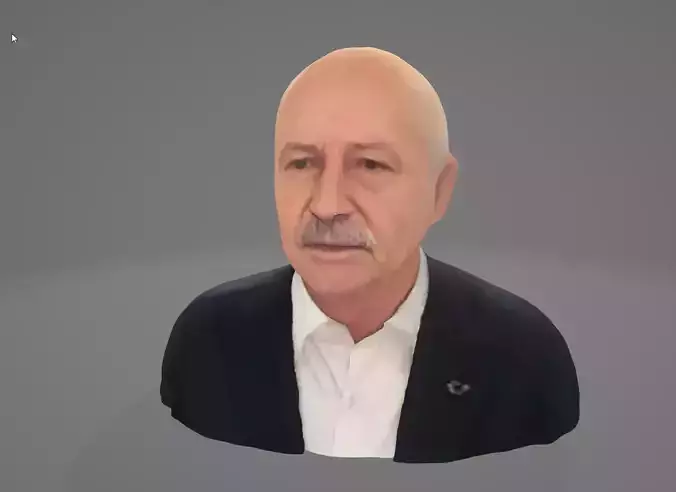 Kemal Kilicdaroglu 3D model  3D model