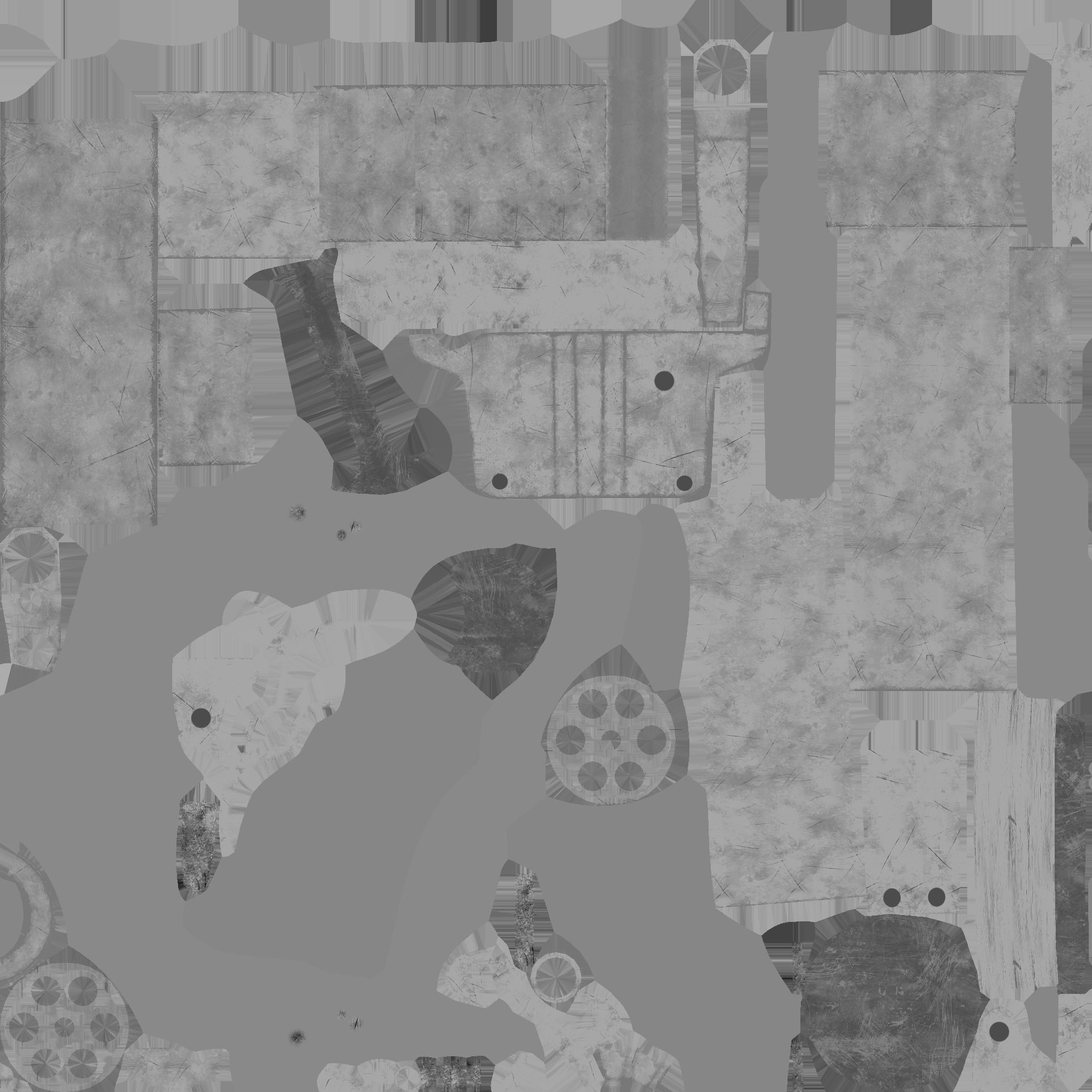 Griswold and Gunnison Revolver Low-poly 3D model_10