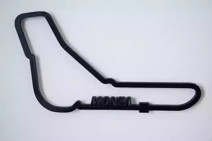 Monza F1 Racing Track 2025 3D print model