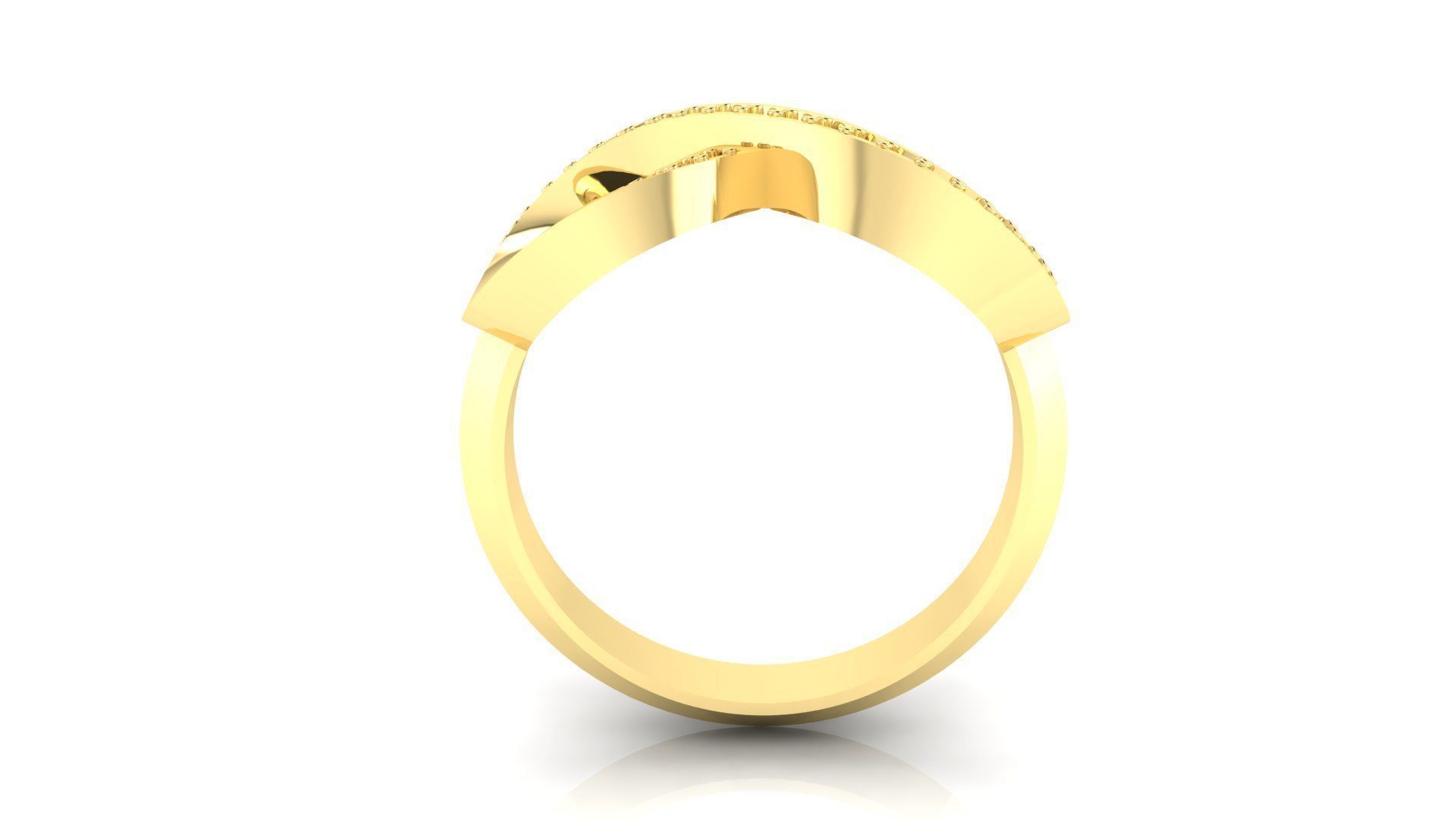 Ring M51 The luxury female ring with gems wedding 3D print model_6