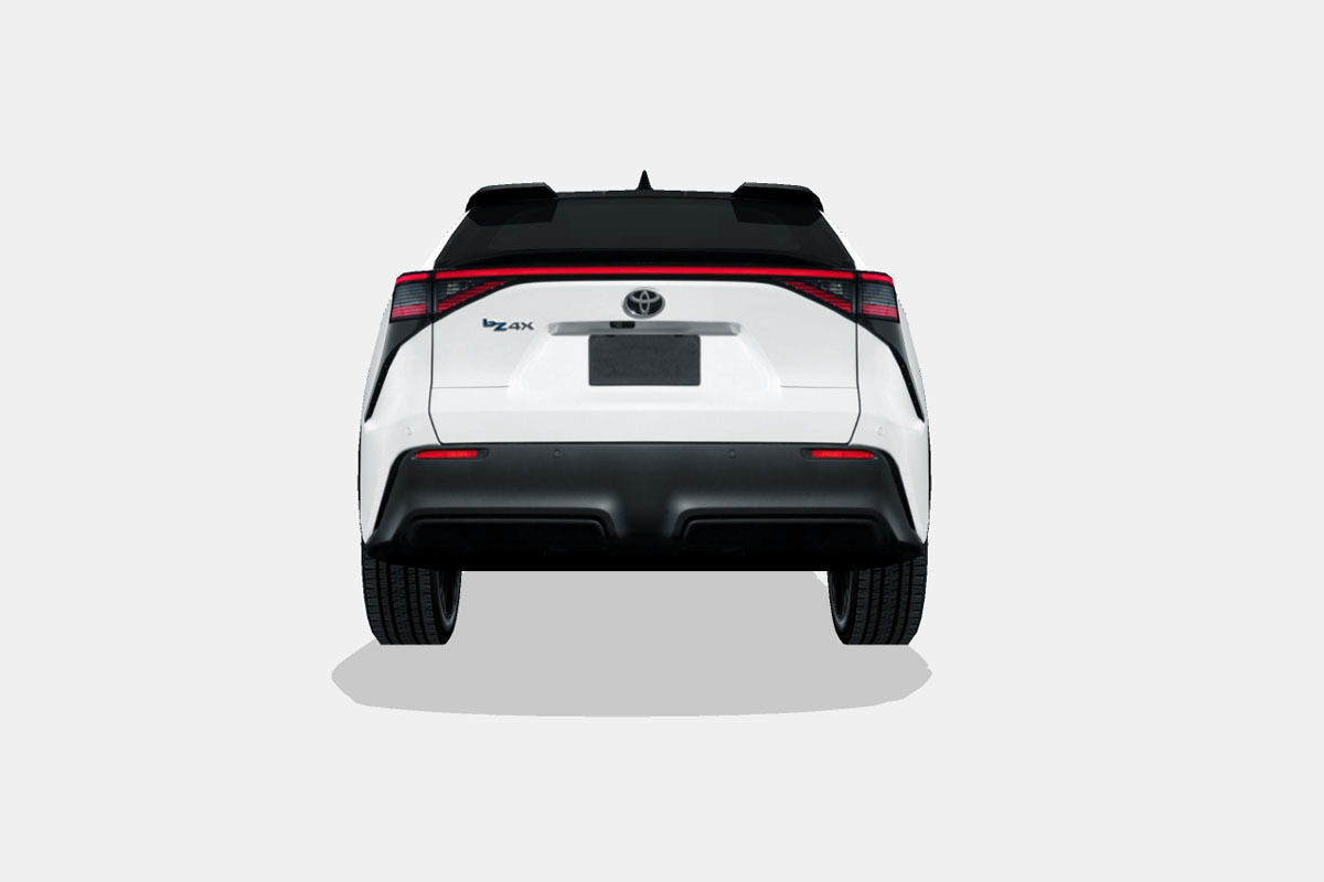 Toyota bZ4X 2023 Low-poly 3D model_8