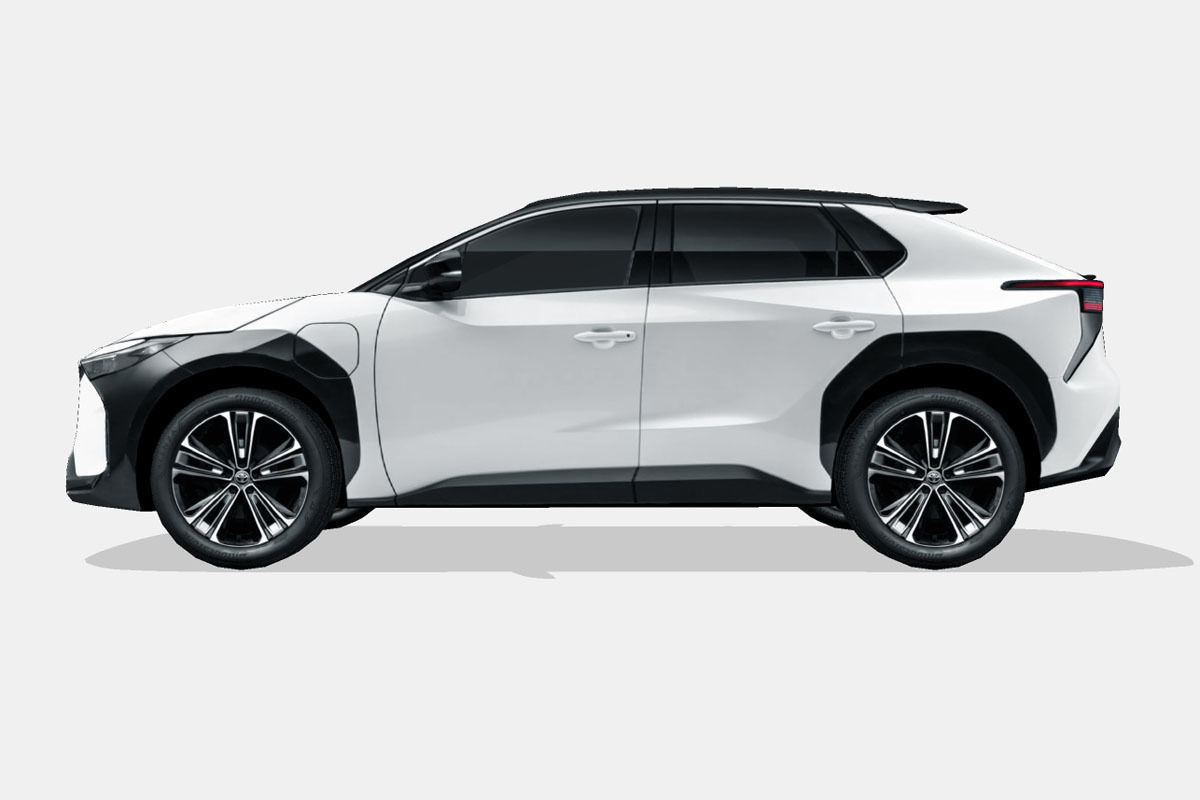 Toyota bZ4X 2023 Low-poly 3D model_6