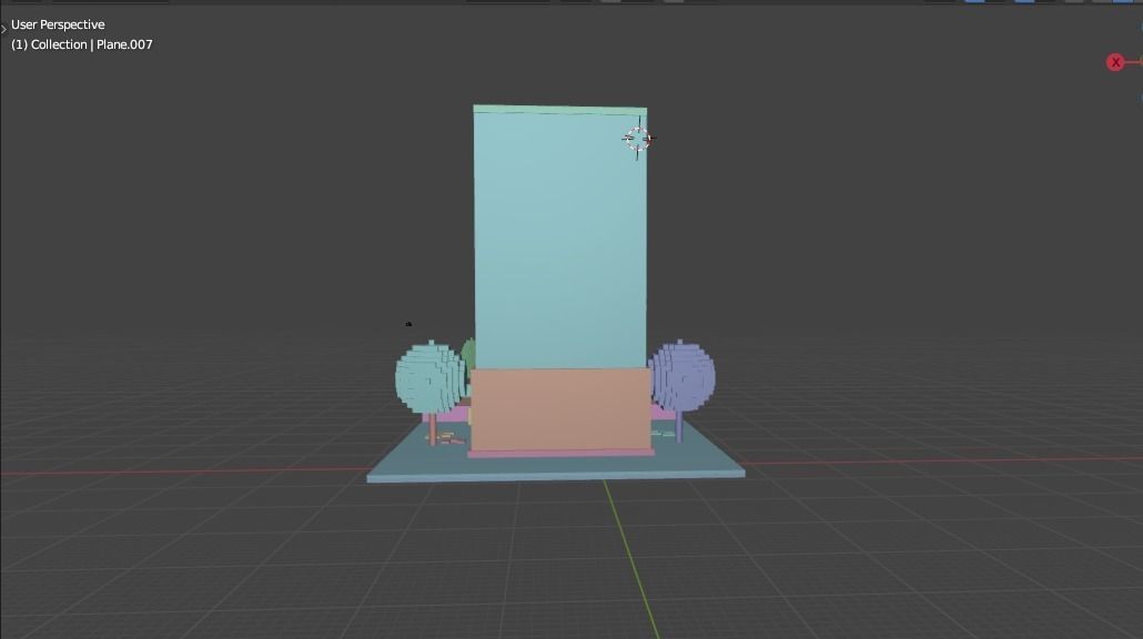 Japanese House Model-Low Poly Low-poly 3D model_7