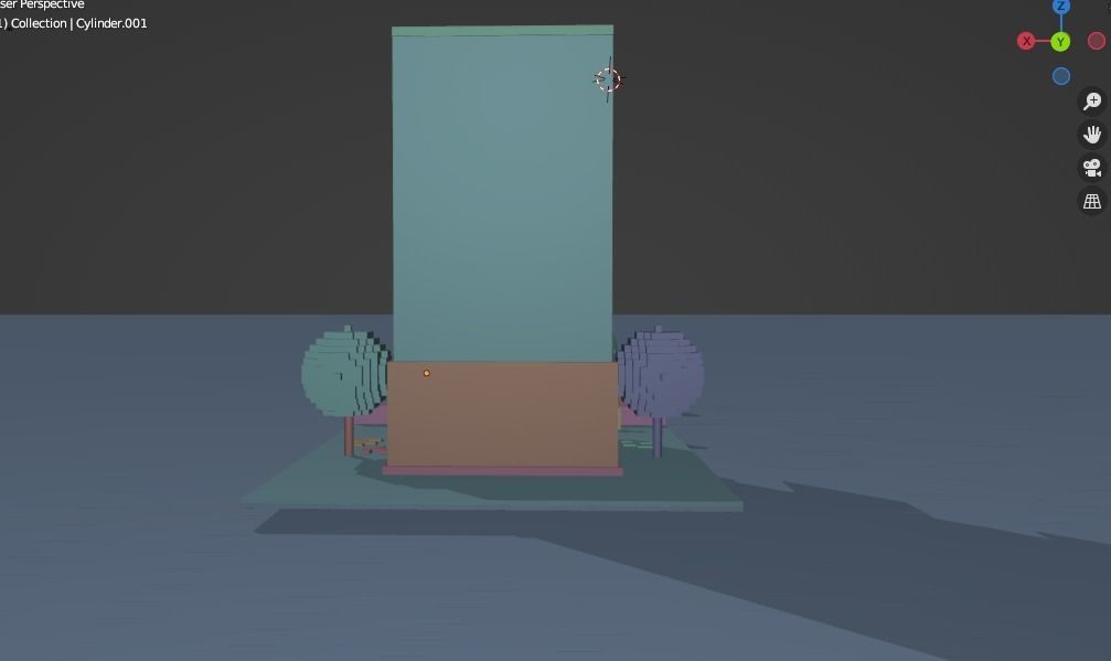 Japanese House Model-Low Poly Low-poly 3D model_20