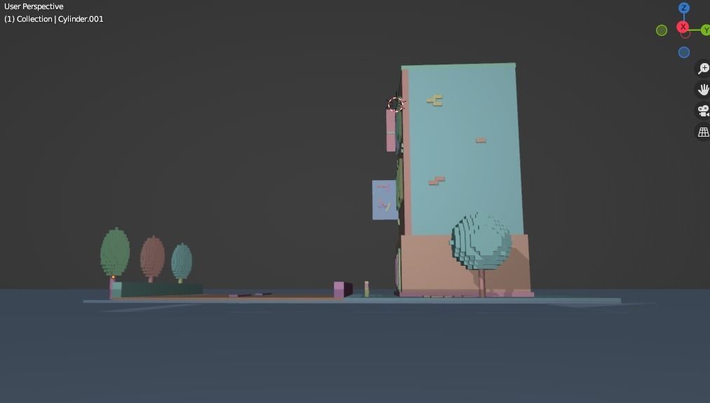 Japanese House Model-Low Poly Low-poly 3D model_14