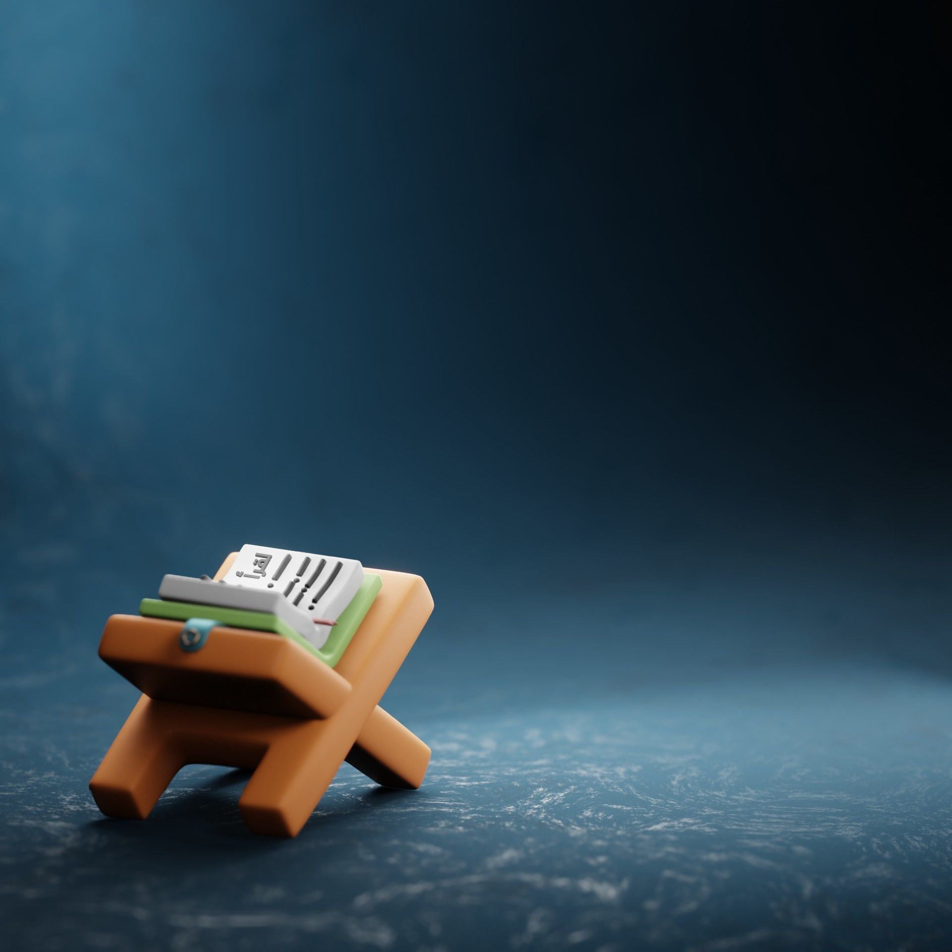 Cute Stylized Quran Pack 3D model_5