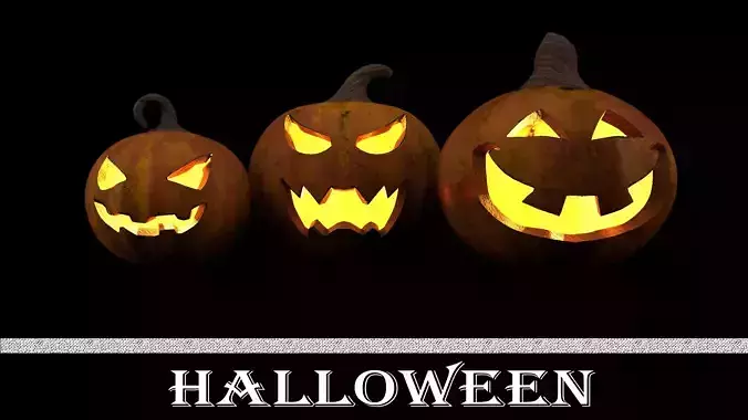 Jack o lantern halloween pumpkin