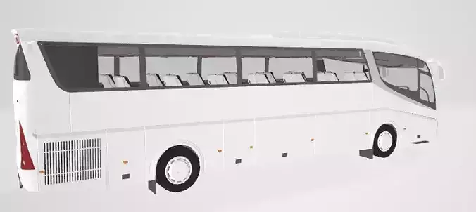 public bus Free 3D model