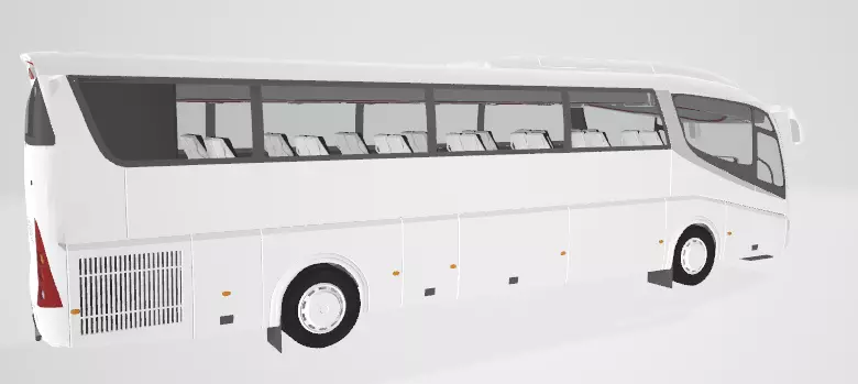 public bus Free 3D model_0