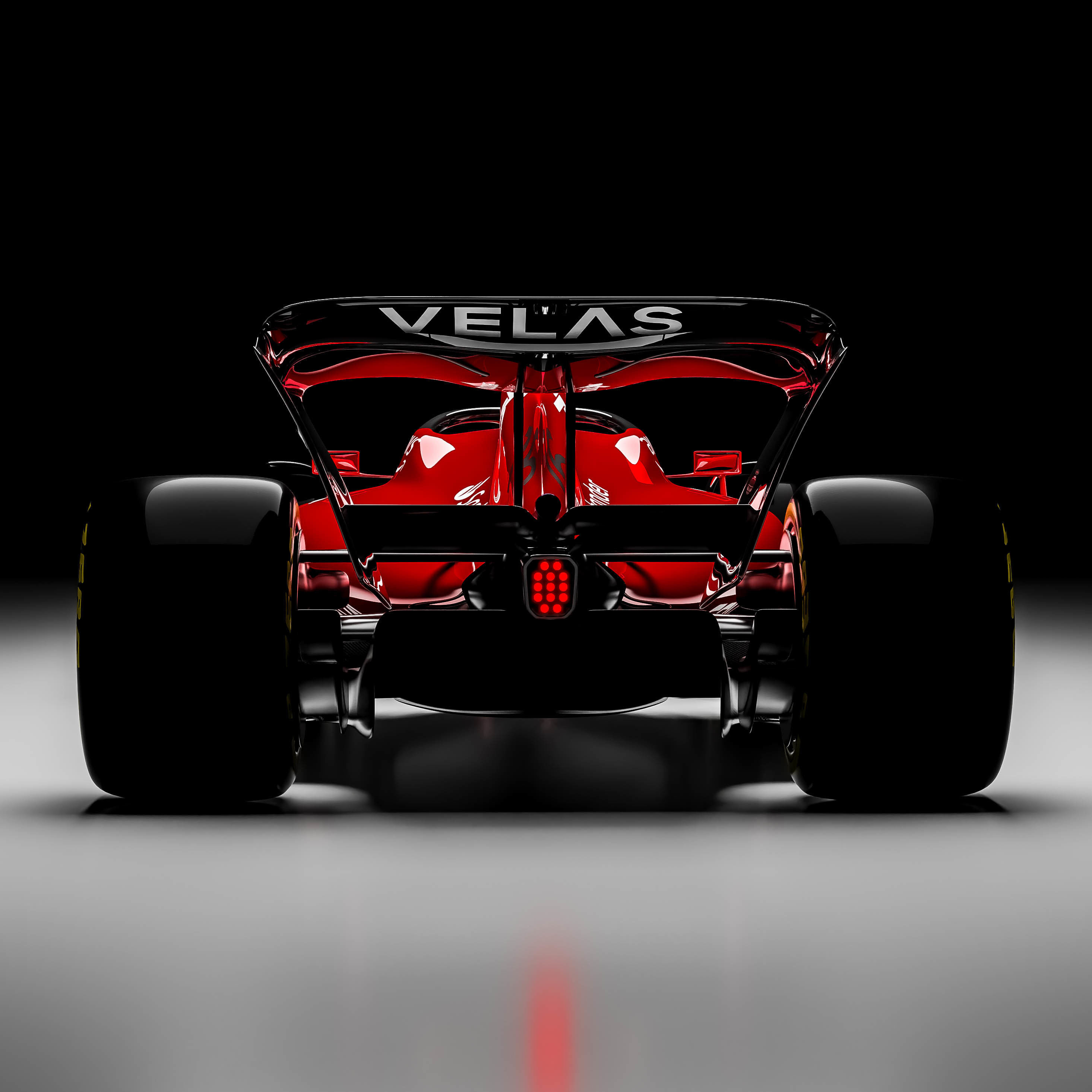 F1 2022 Concept car Free 3D model_12