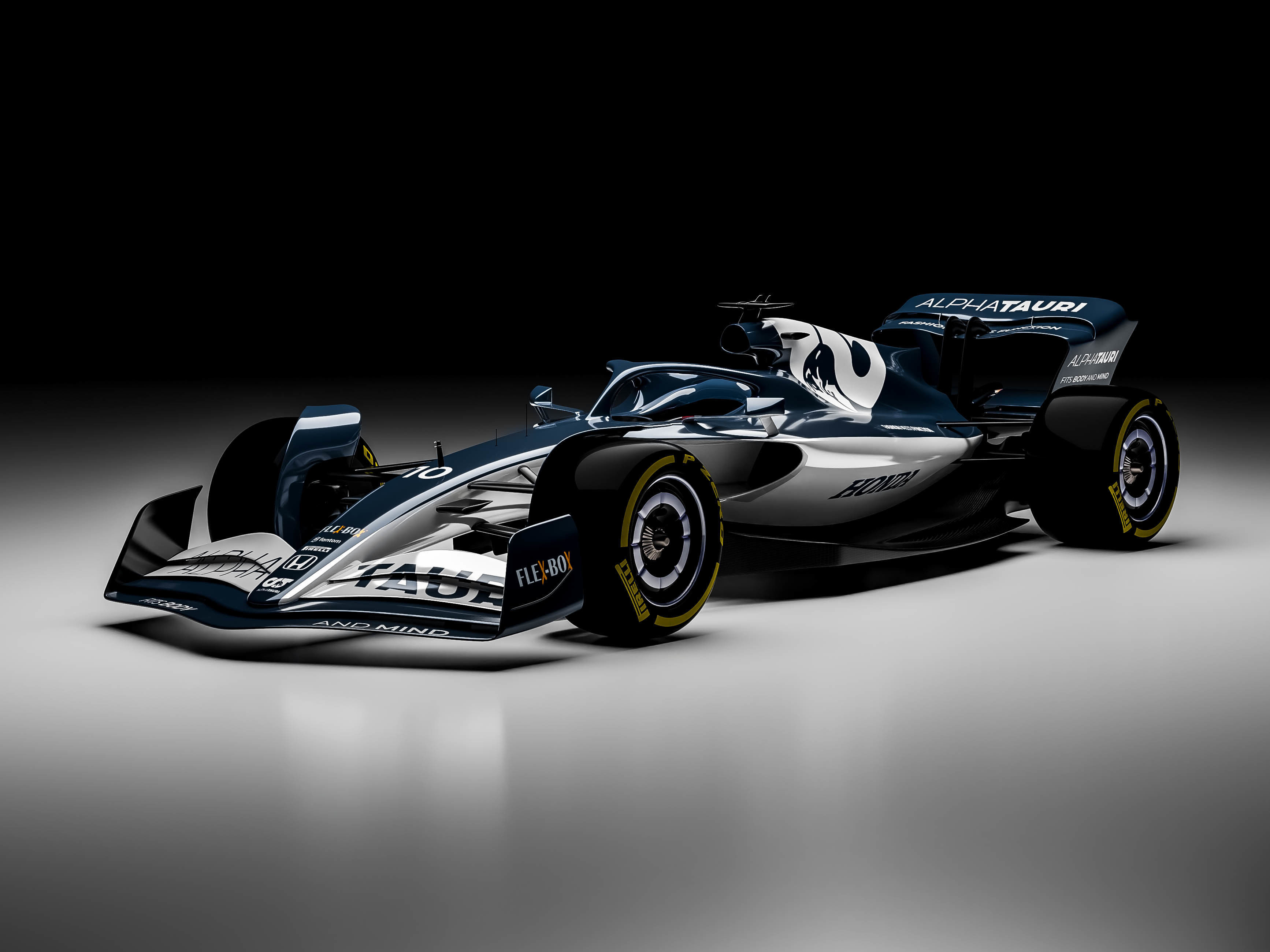 F1 2022 Concept car Free 3D model_14