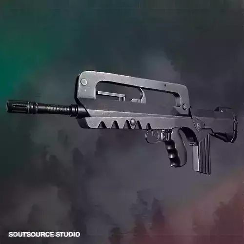 Famas F1 LowPoly GameReady by SoutSource Studio