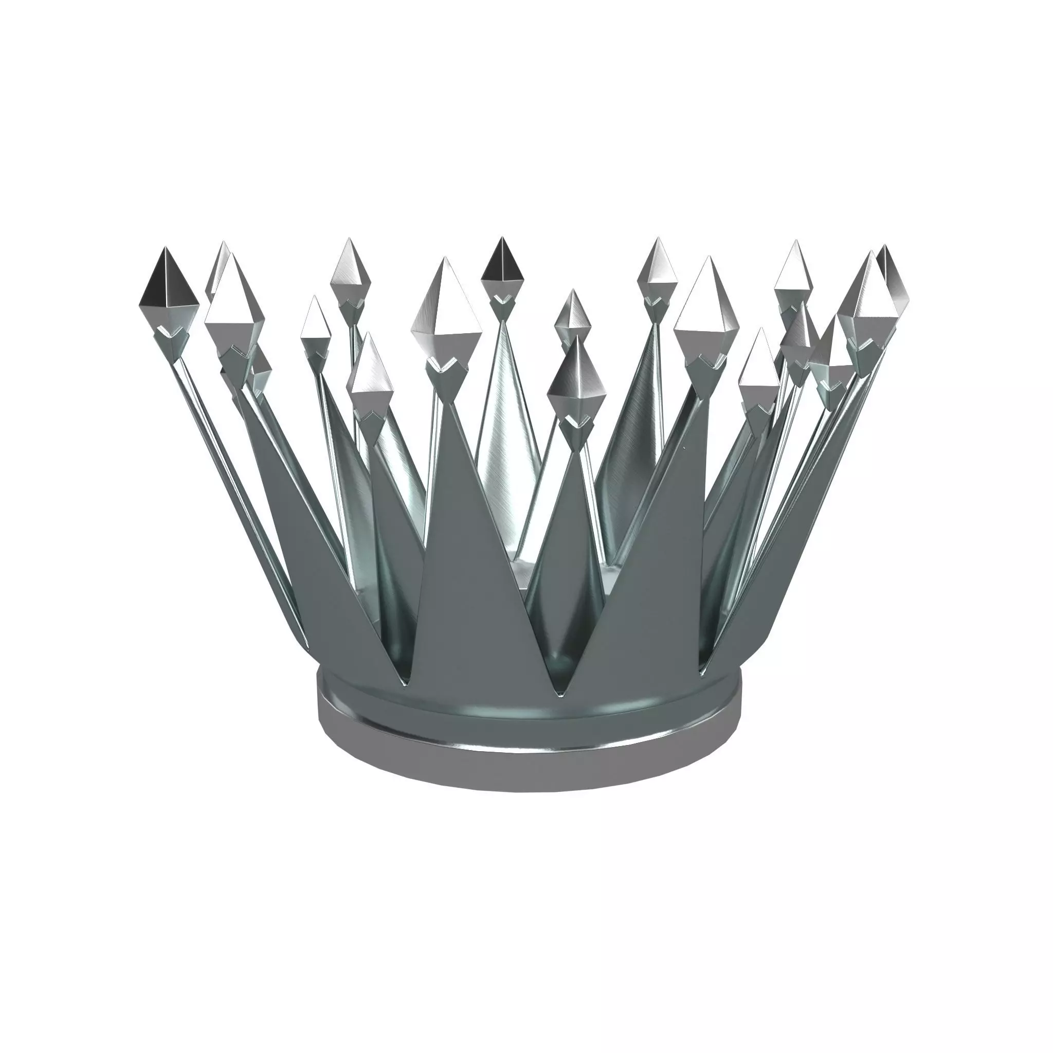 Crown v6 002 Low-poly 3D model
