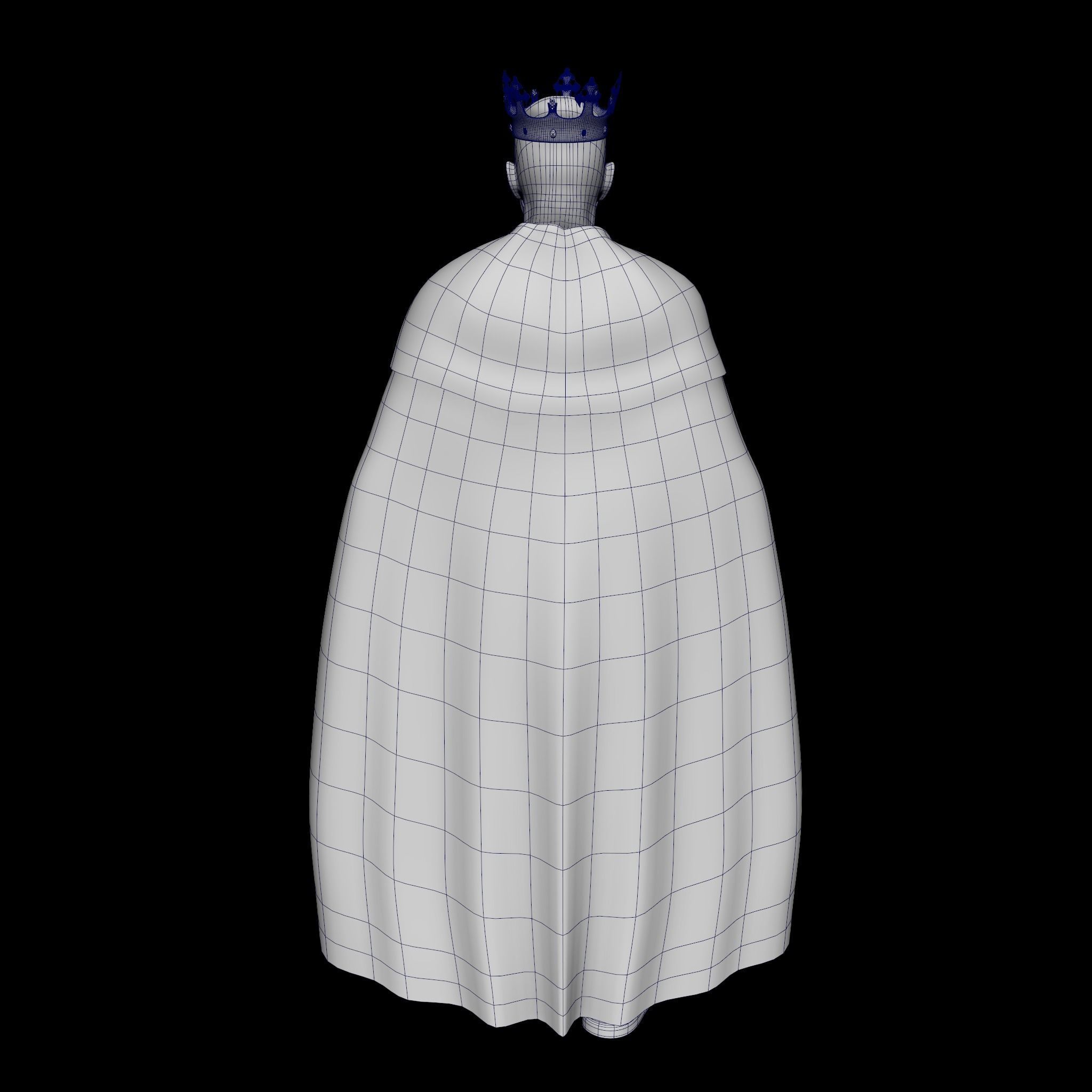 King Alfonso II 3D model_12