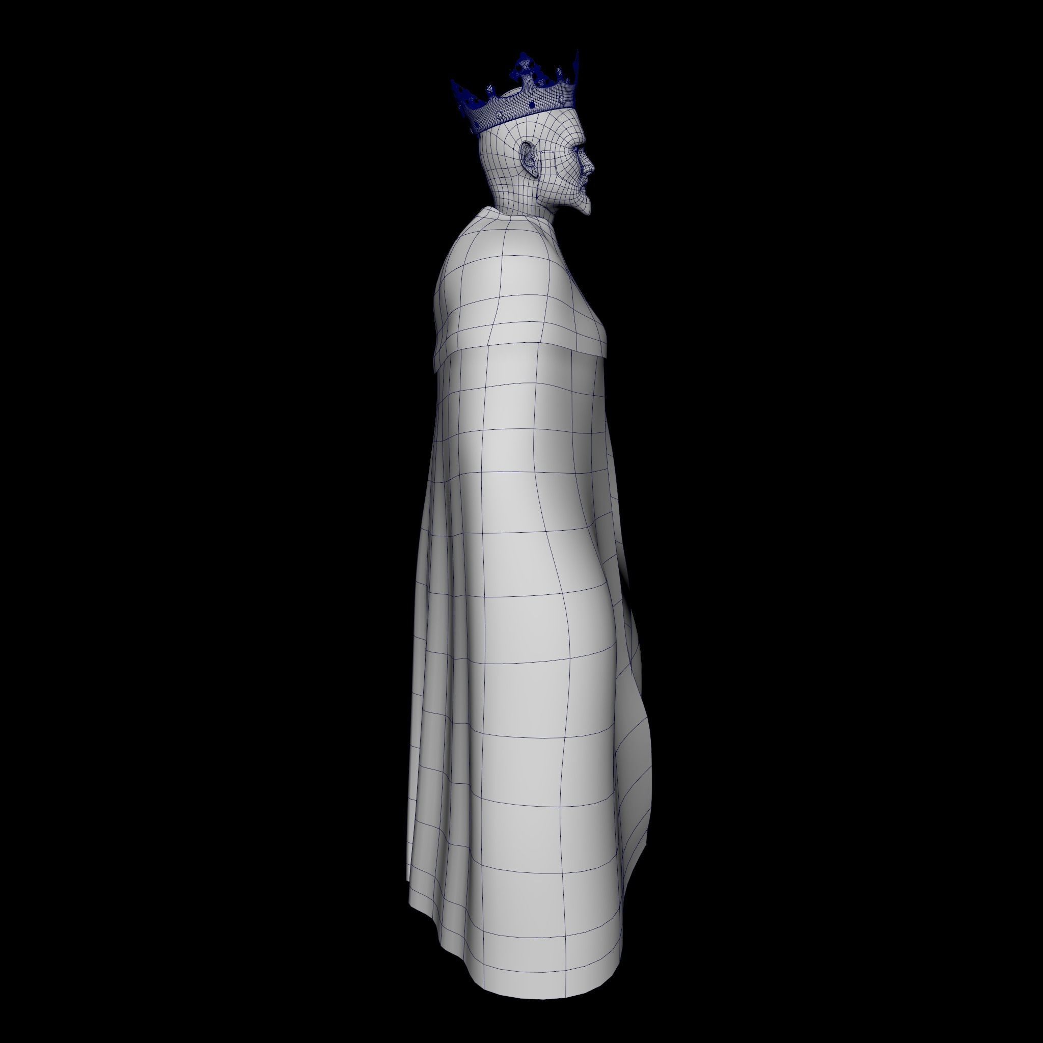 King Alfonso II 3D model_9