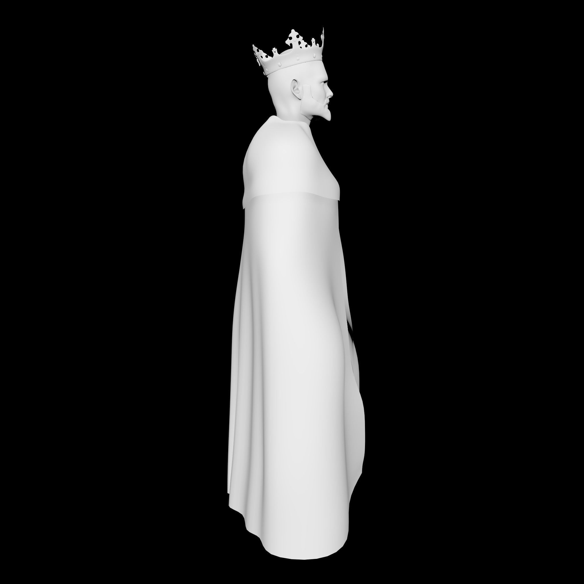 King Alfonso II 3D model_8