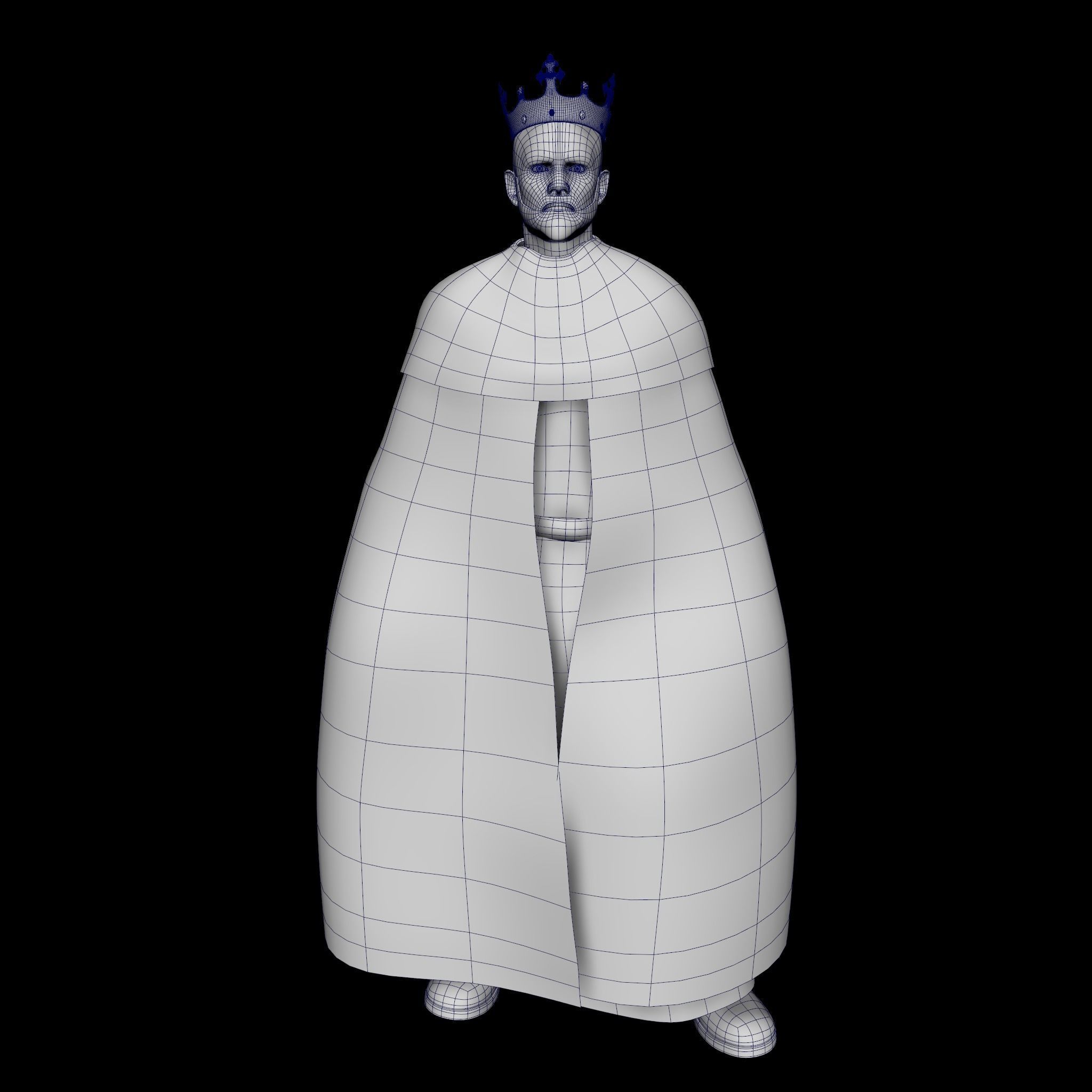 King Alfonso II 3D model_6