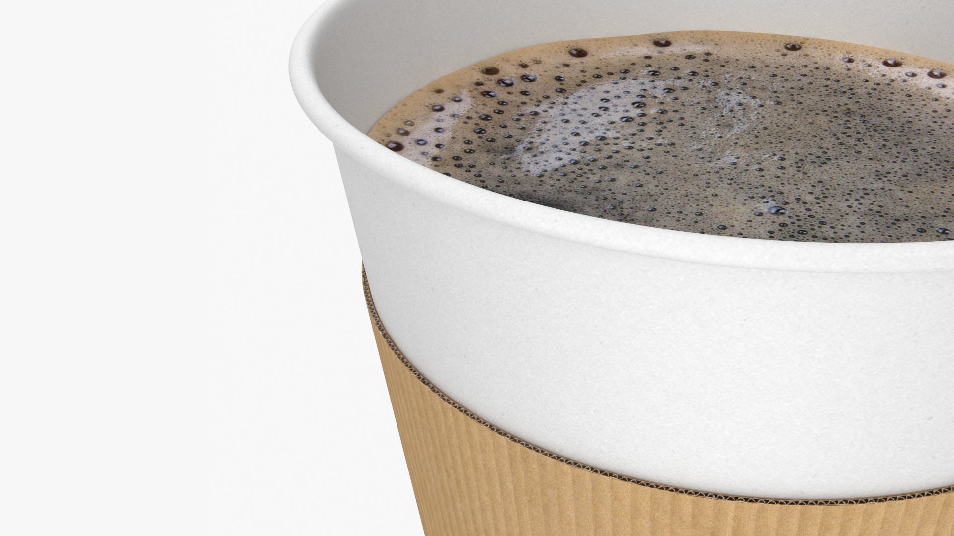 Paper Coffee Cup 3D model_12