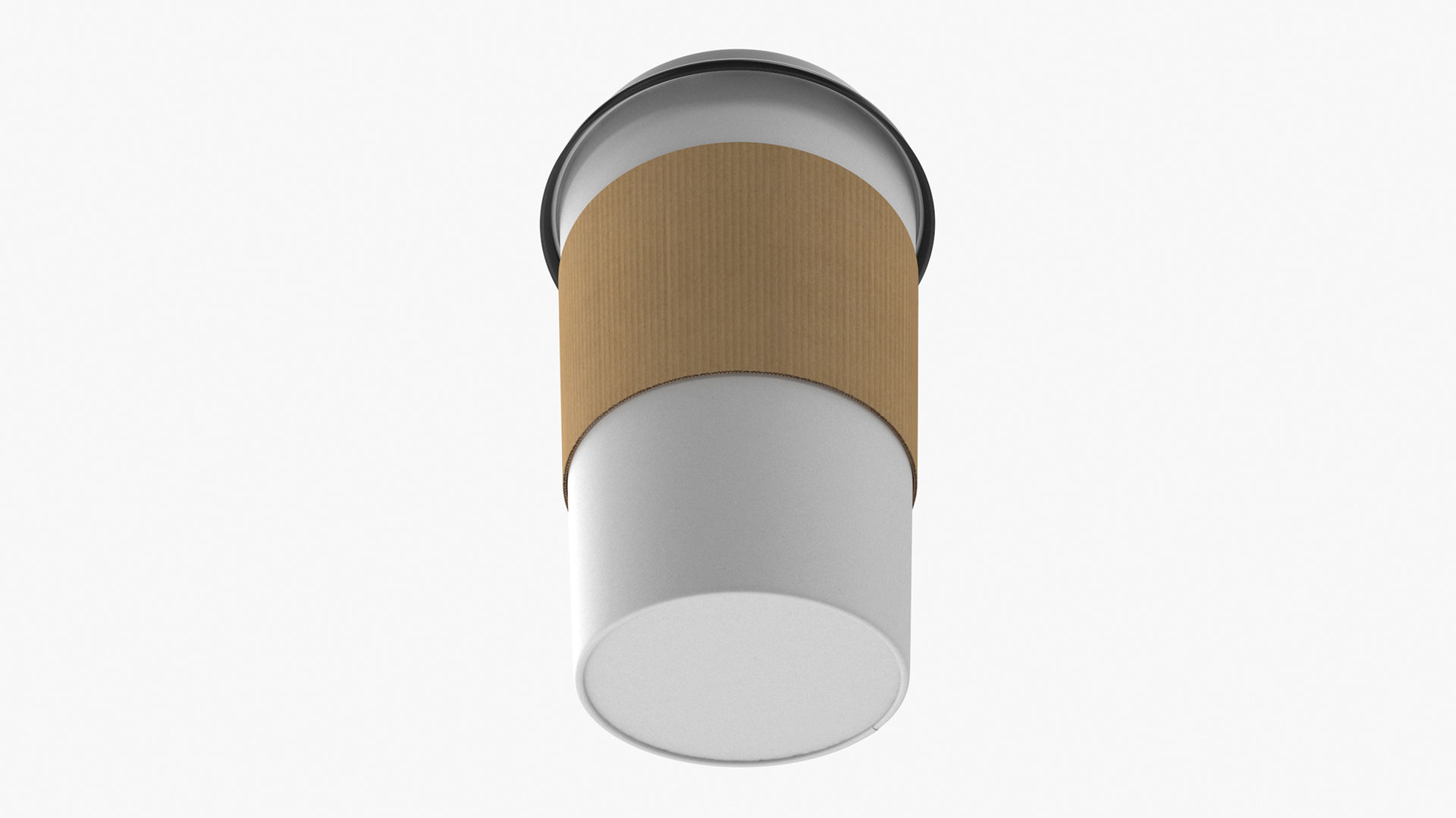 Paper Coffee Cup 3D model_8