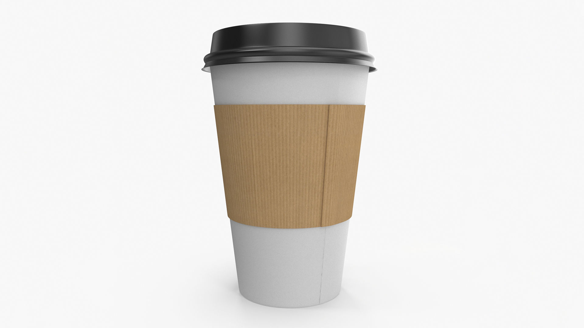 Paper Coffee Cup 3D model_1