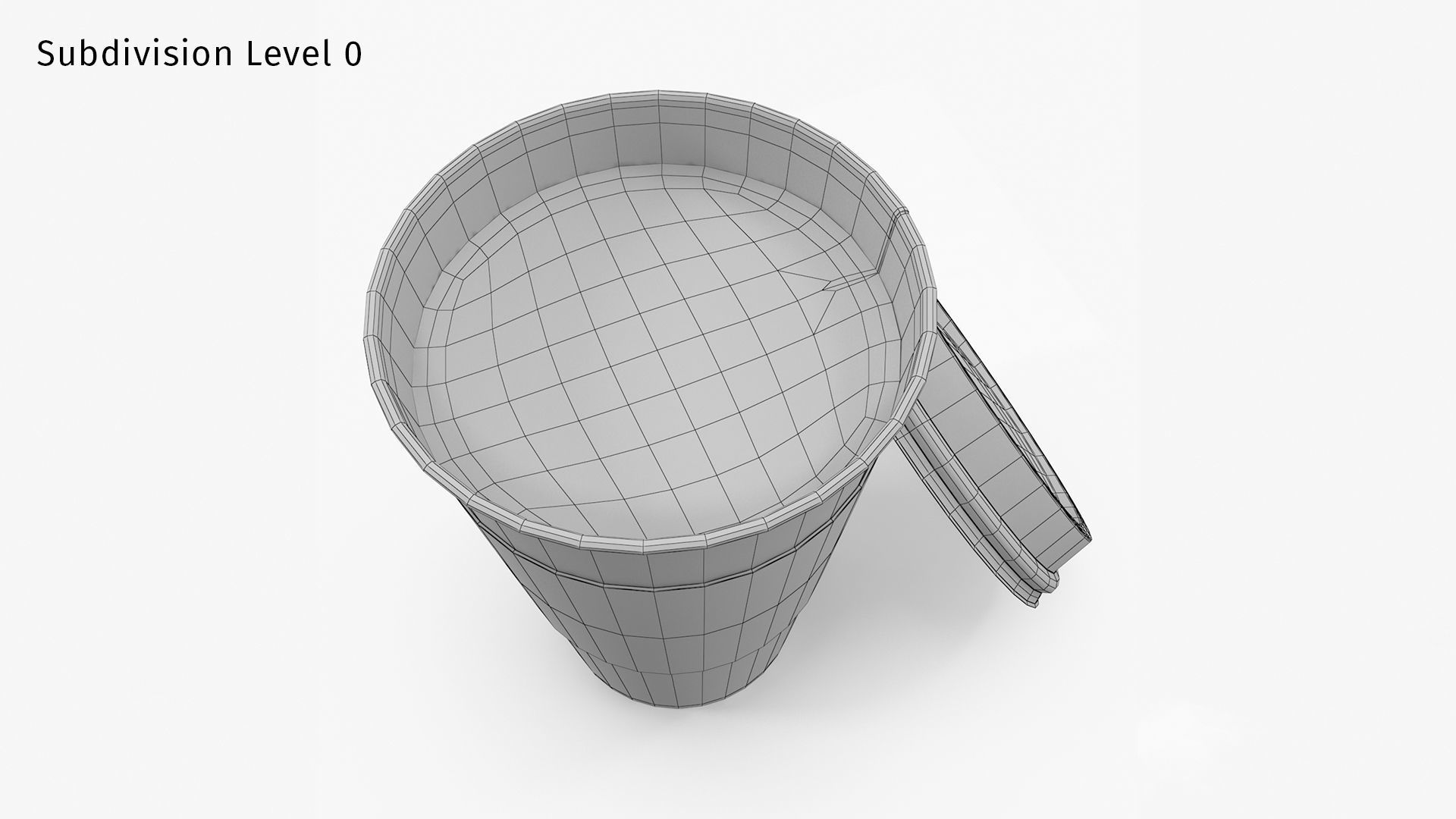Paper Coffee Cup 3D model_17
