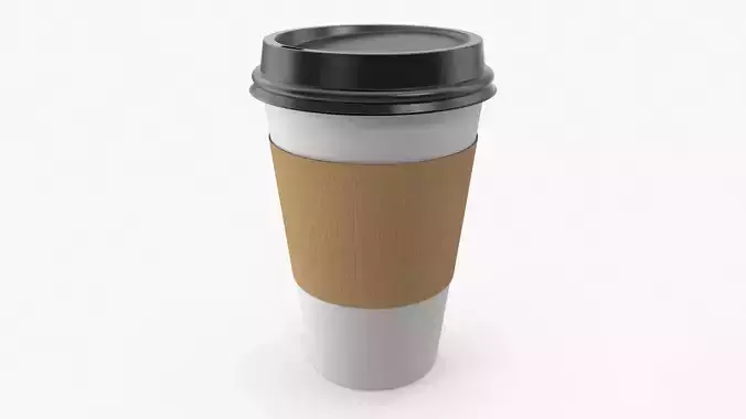 Paper Coffee Cup 3D model