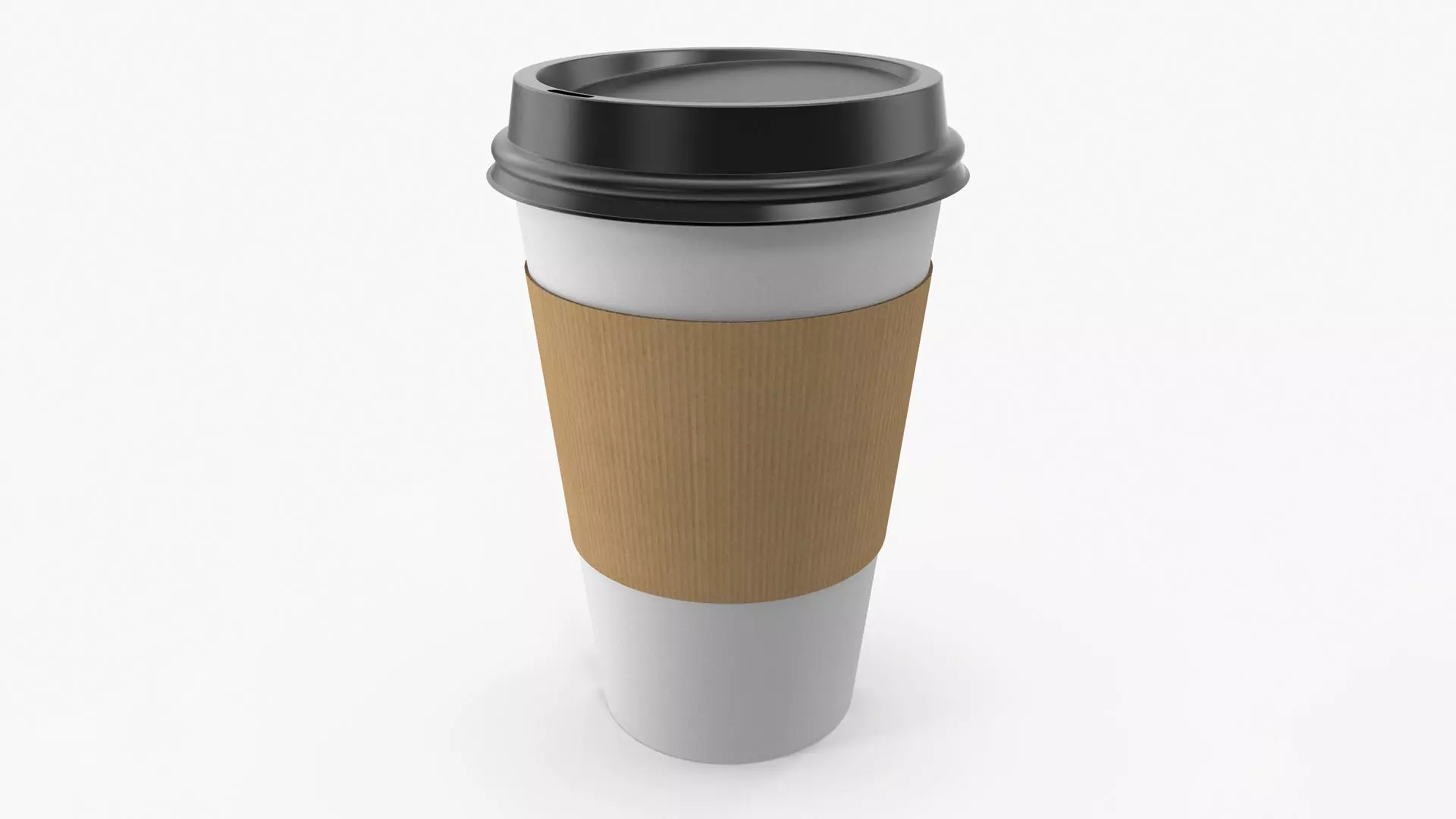 Paper Coffee Cup 3D model_0