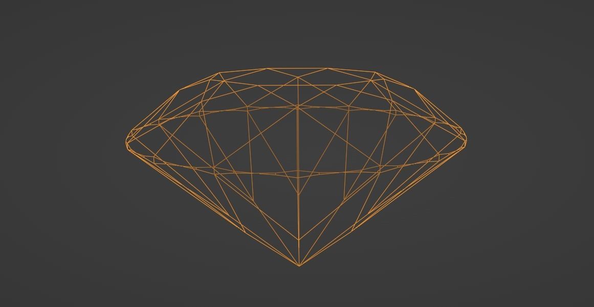 Diamond Free 3D model_1